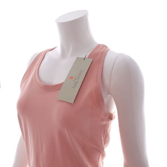 Sweaty Betty Women's Size M Bloom Pink Athlete Seamless Workout Wicking Tank Top - Picture 7 of 12